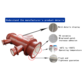 Corundum ceramic wear-resistant tube