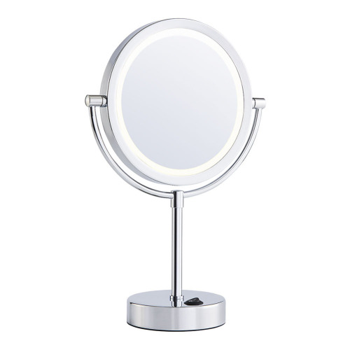 Standing Magnifying mirror with LED lights