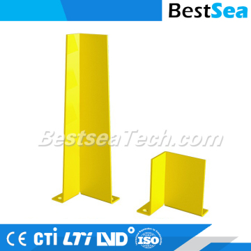 Upright guards yellow, high quality pallet rack upright protectors