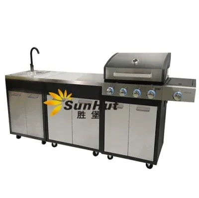 2022 Hot Selling Outdoor Gas Grill Kitchen Island
