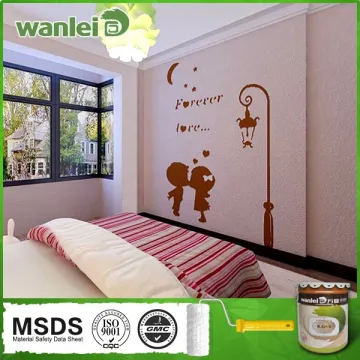 Soft color anti-formaldehyde children room paint