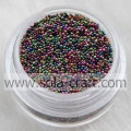 Großhandel Mini Glass Seed Metallic Perlen ohne Loch 