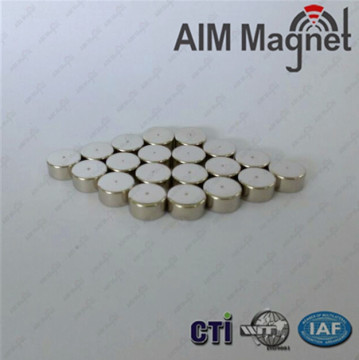 Round D10x3mm Nickel coating dot Neodymium Magnets