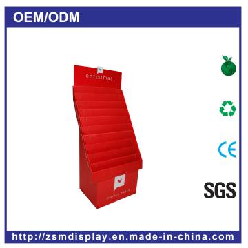 POS Cardboard Greeting Card Display Stand (FD178)
