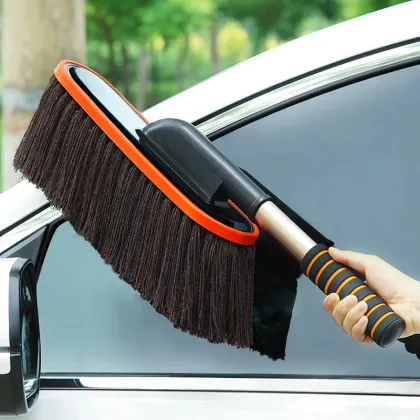 Extendable Car Duster Brush - Scratch-Free Exterior Dust Removal