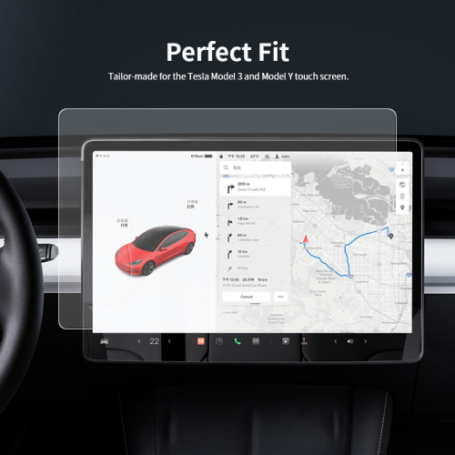 China Car Navigator Screen Protector for Tesla Model Y Supplier