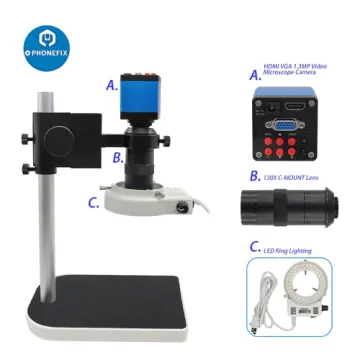 1080P HD HDMI VGA Electronic Welding Repair Digital Microscope