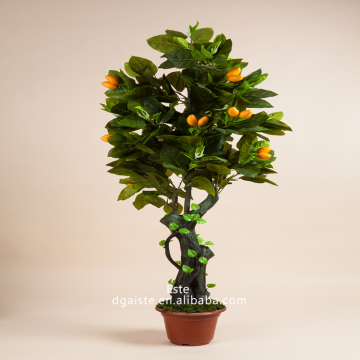 Decorative artificial mango tree bonsai fruit tree potted plant
