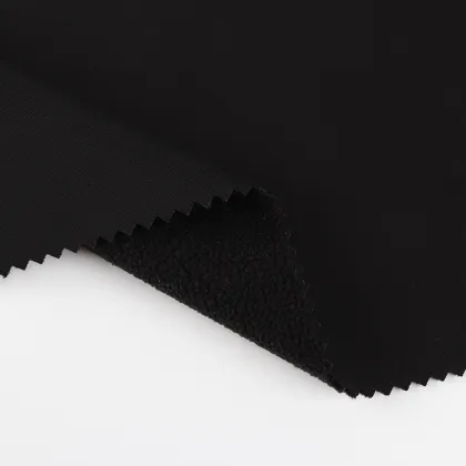 Stretch Bonded TPU Polar Fleece Sportswear Coat Material