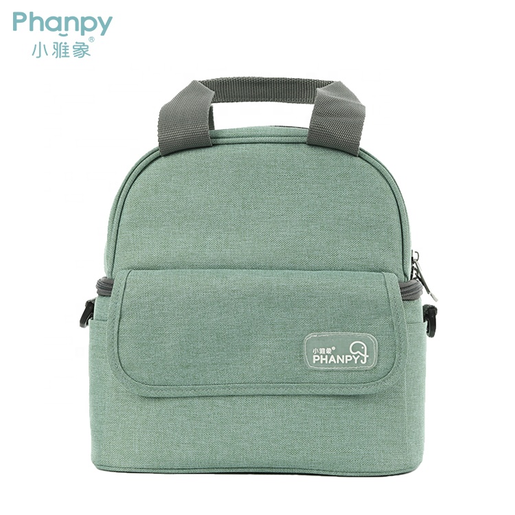 Mochila de almacenamiento Yile Breastmilk Cooler-Verde