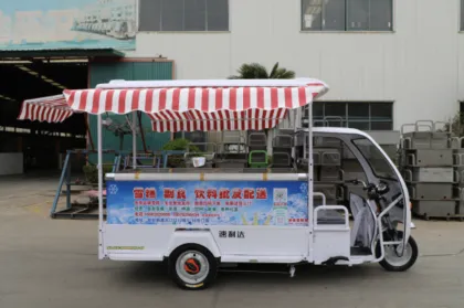 Insulated ice cream truck
