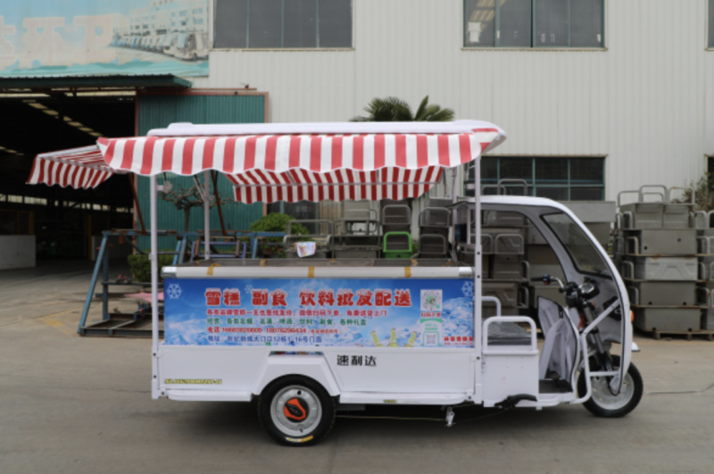 Insulated ice cream truck