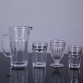 Ensemble de verres en verre de haute qualité, tasse et pichet en verre