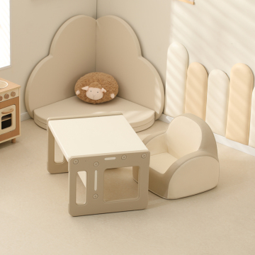 Kids Mini Sofa Chair - Cartoon PU Leather Toddler Seat for Boys and Girls