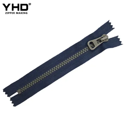 Customized cheap bulk plastic resin type decorative supreme hoodie zipper stock