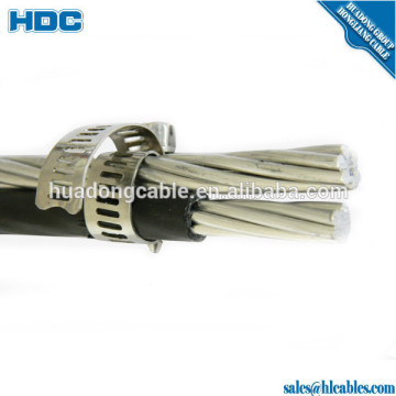 AAAC/AAC Conductor PVC/PE/XLPE Insulated ABC 4AWG Cable
