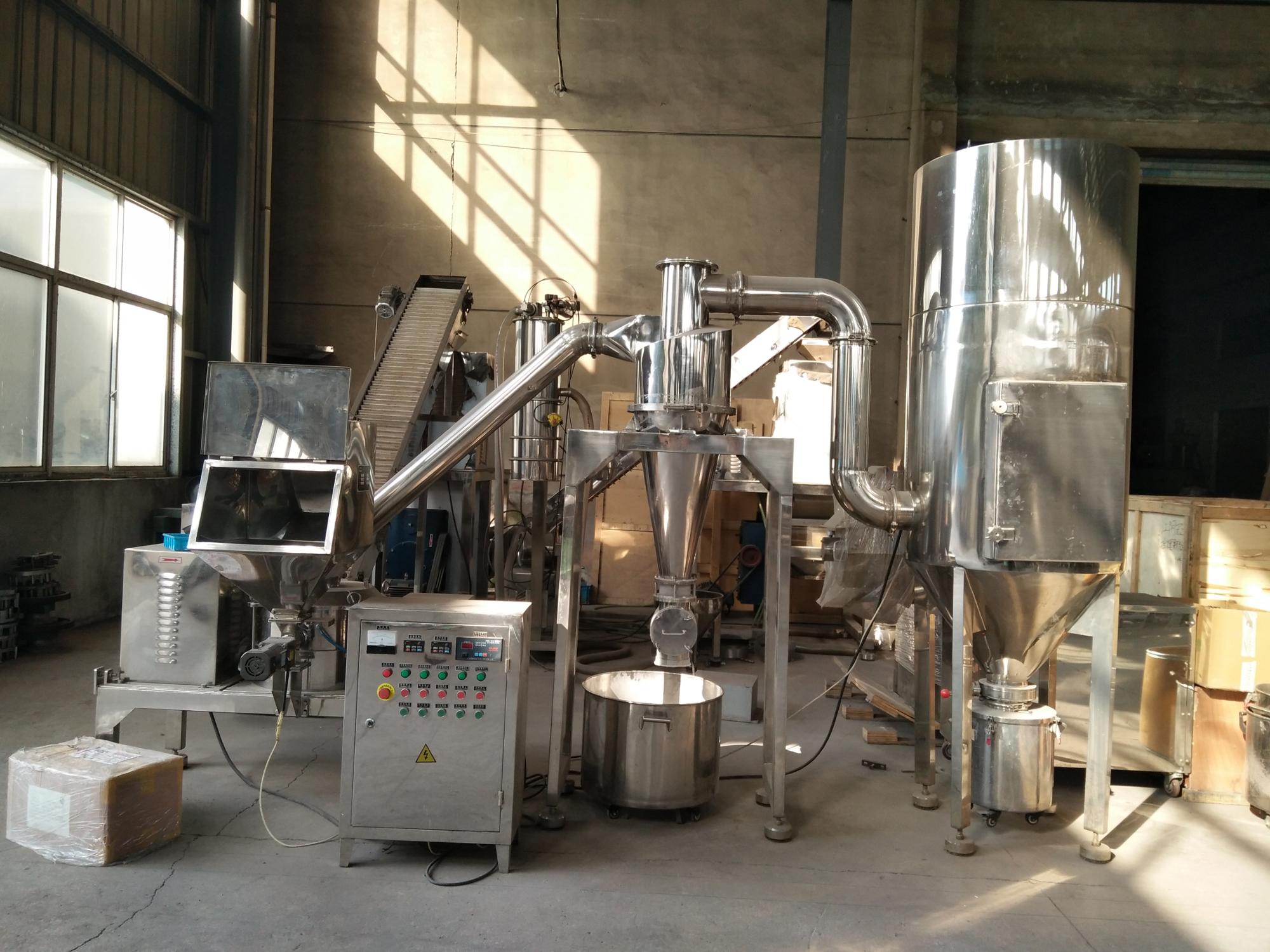 Industrial WFJ Automatic Superfine Herbal Grinders Food Powder Grinding Machine Herb Pulverizer Machine