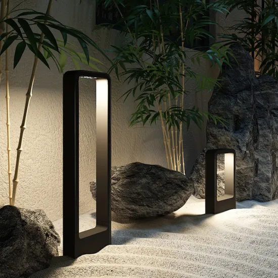 New Style Aluminum Pillar Garden Path Square Landscape LED Outdoor Lawn Lamps - 12W, 60cm & 80cm