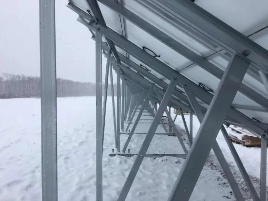 Steel galvanized PV solar mounting system