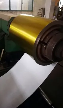 Golden Laminated Tinplate Coils