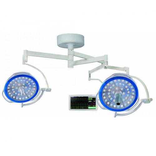 Lâmpada para exame sem sombras com luz cirúrgica led suspensa na parede