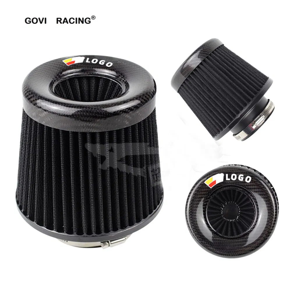 Filtro aria automatica per auto da auto 3in tubo di aspirazione del filtro universale