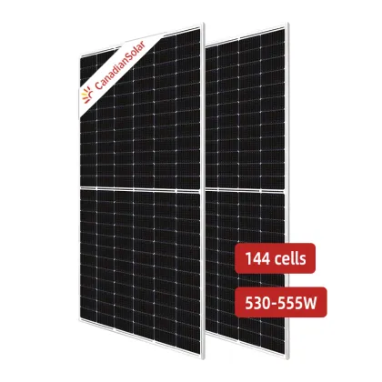 Canadian Solar HiKu6 Series 545W-555W PERC Monocrystalline Tier 1 Solar Panels with 144 Cells
