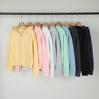 Women's Fleece Sweatshirt with Zipper Street Set