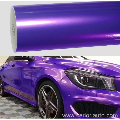 Quality Matte Diamond Purple Blue Car Vinyl Wrap For Sale