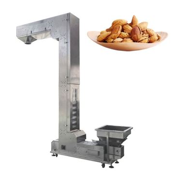 Screw Feeder Hopper Large Food Grade Incline Conveyor Belt