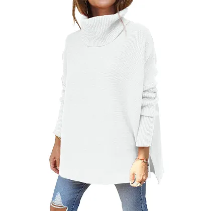 Women's oversized thick sweater