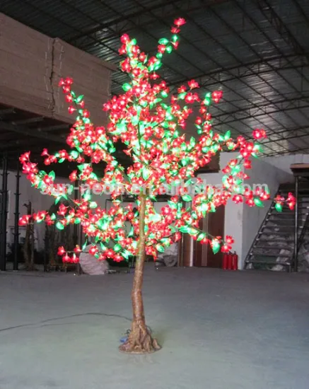 2016 outdoor led street light artificial maple tree