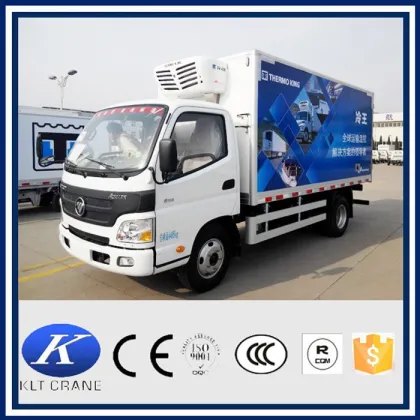 car refrigerator van truck for meat and fish