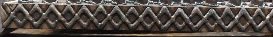 Surfacing welding effect