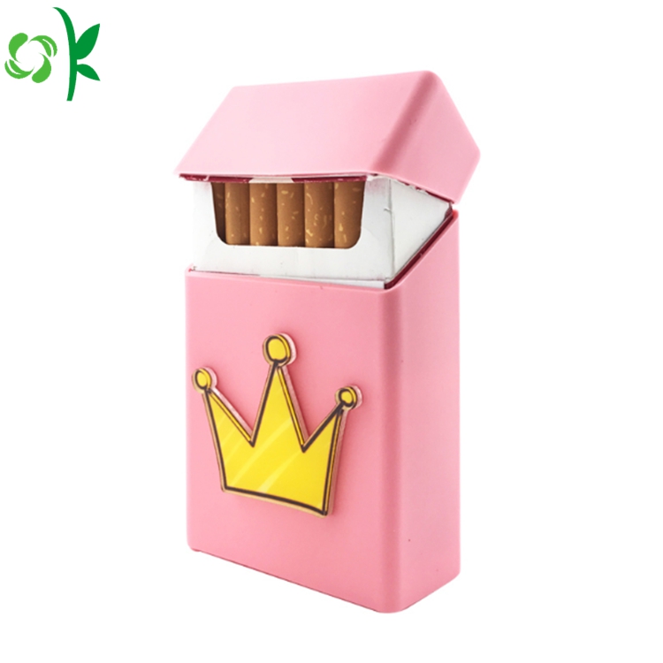 Popular Fashion Silicone Cigarette Case for Gift