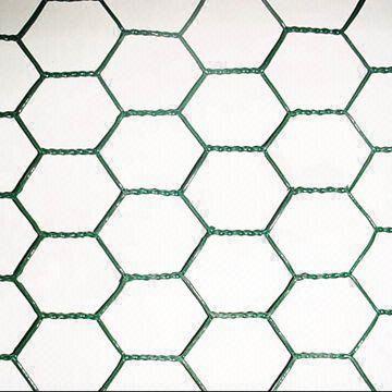 Hexagonal Wire Mesh, Galvanized Material, PVC-coated, SS, 0.6-3.5mm Wire Diameter, Sized 1.2-50m