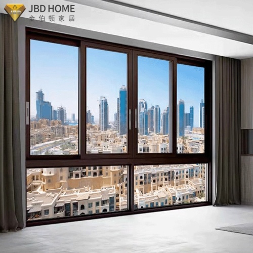 Aluminum Sliding Window High Water Tightness Soundproof