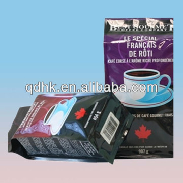 ziplock bag with design price coffee bag packing machine flat bottom kraft paper bag