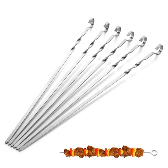 Stainless Steel Barbecue Skewer Tools