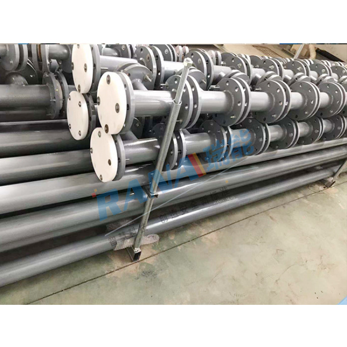 Сталёвая труба з укладышам з PTFE PFA ETFE ECTFE