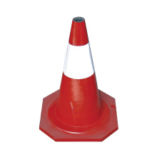 50cm reflective rubber traffic cones