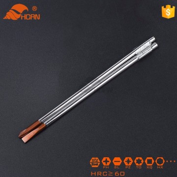 Factory Customized Finishing 6150cr-v Steel Electrophoresis Screwdriver Bit Blade