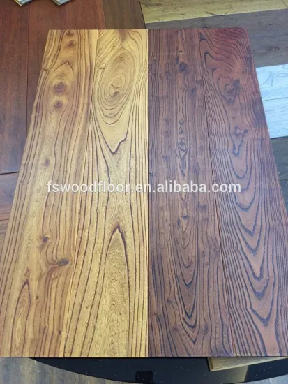 solid T&G Elm hardwood flooring at preferential prices