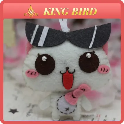 Cute and lively animal polyester fabirc