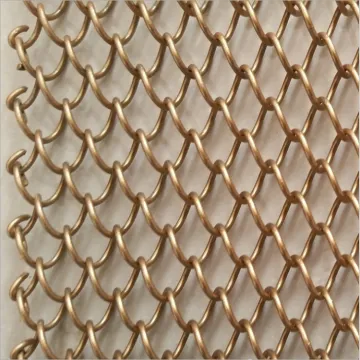 Stainless Steel Decorative Metal Mesh Shower Curtain