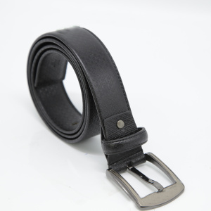 Cinturón de cuero popular de la cintura de cuero del negocio de los hombres negros