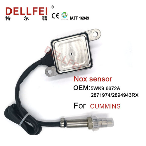 NOX Sensor Autodoc 5WK9 6672A 2871974/2894943RX для 4VBE34RW3