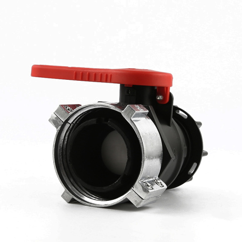 IBC Sécurité Adaptateur Valve de billes PP Matériau DN50