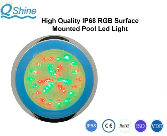 Concrete underwater Swimming Pool LED lights