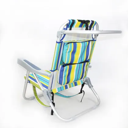 Aluminum Folding Portable Beach Chair with Bag - Tommy Bahama